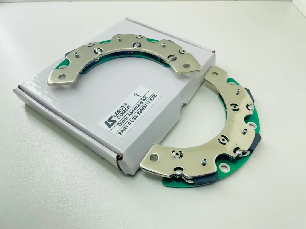 Rectifier diode assembly for generators