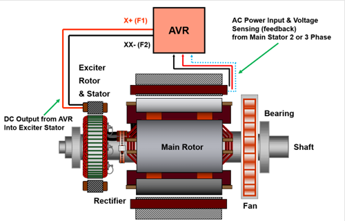 How to install avr in generator
