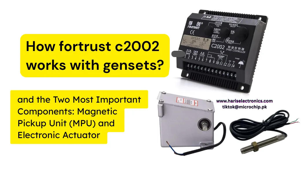 How fortrust c 2002 works with genset?